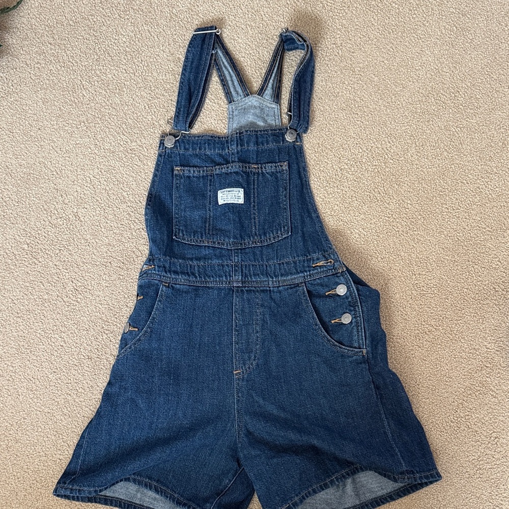 Levi Denim Overalls with Adjustable Straps